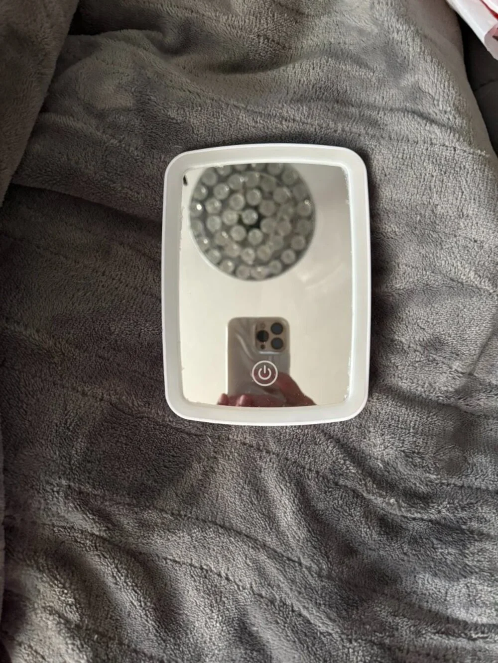 Amazon Touchscreen LED Plug In Travel Makeup Mirror